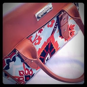 Spartina 449 Double handle Satchel Waving Girl